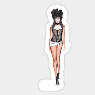 naomi campbell Sticker